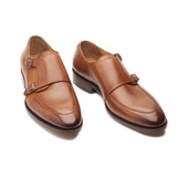 Luigi Double Monk Strap Hand Welted Classics Collection