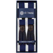 Elastic Barathea Braces - Navy