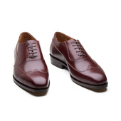 J Rgen Z Spiral Austerity Wingtip Oxford Rosewood Brown Aniline Calf Hand Welted Spiral Collection