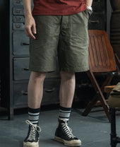 Vietnam War OG-107 Fatigue Utility Shorts - Olive