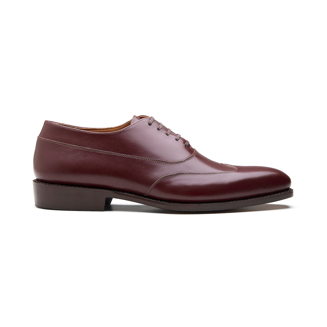 J Rgen Z Spiral Austerity Wingtip Oxford Rosewood Brown Aniline Calf Hand Welted Spiral Collection