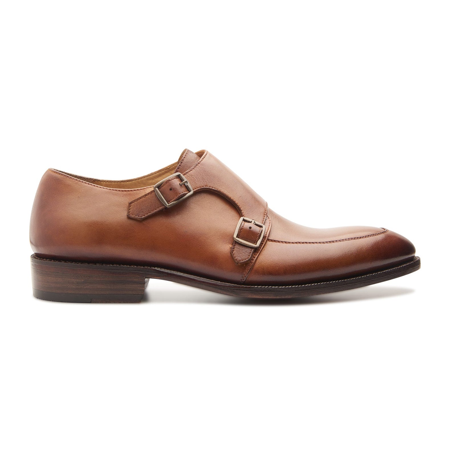 Luigi Double Monk Strap Hand Welted Classics Collection