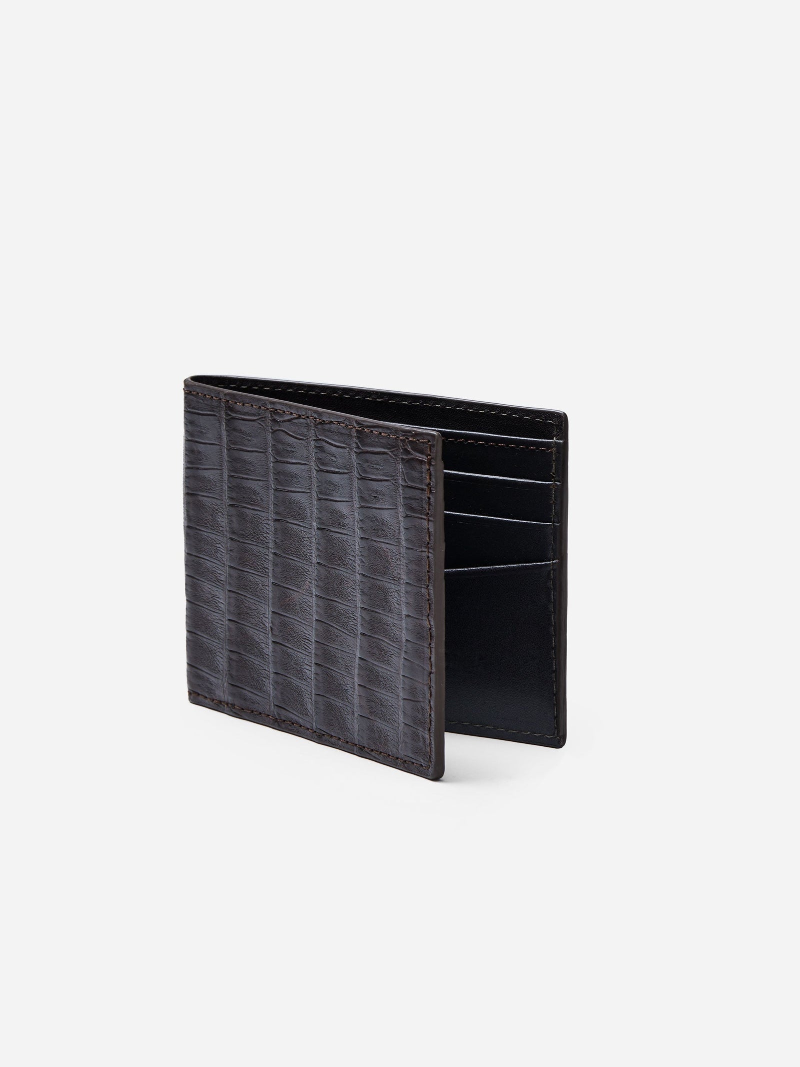 Cigar Genuine Crocodile Wallet Lifestyle J Mclaughlin