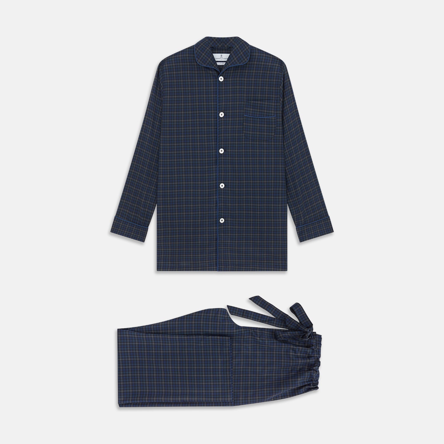 Multi Check Wool Quin Pyjama Set