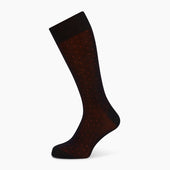 Red Polka Dot Mid Length Socks