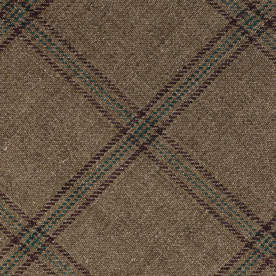 Maison Hellard Bespoke Linen Tie Windowpane