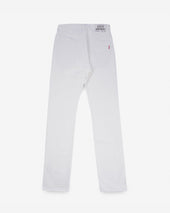 13.5oz Denim Straight Cut Jeans - White
