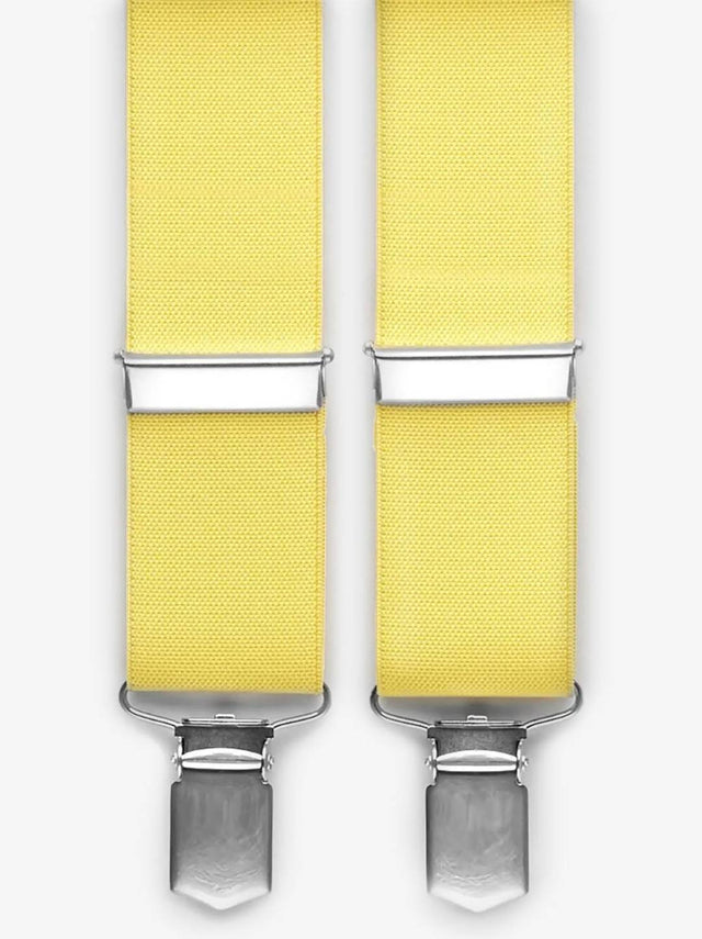 Yellow Suspenders Plain