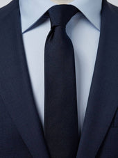 Dark Blue Tie Plain