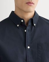 The Slim Oxford Shirt | Navy | Standard