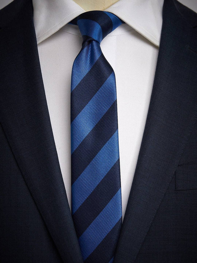 Dark Blue & Blue Tie Club