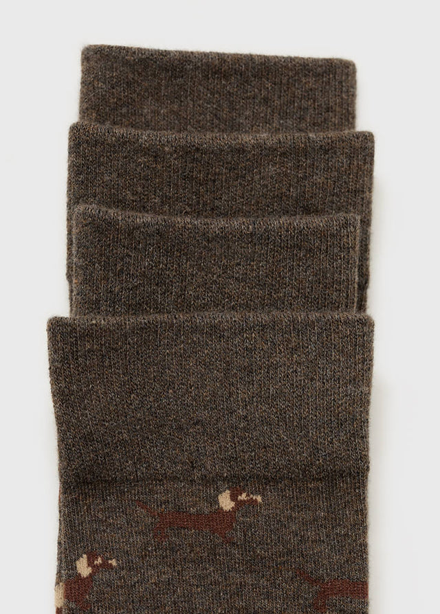 2 pack animal print socks - Teen | MANGO USA