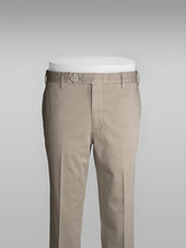 Sand satin cotton silk sport trousers