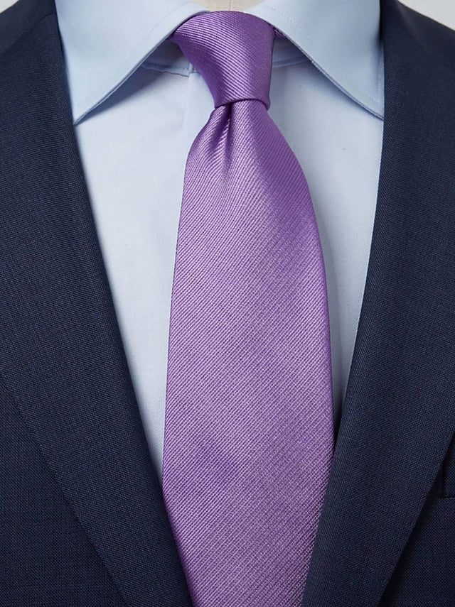 Purple Tie Plain