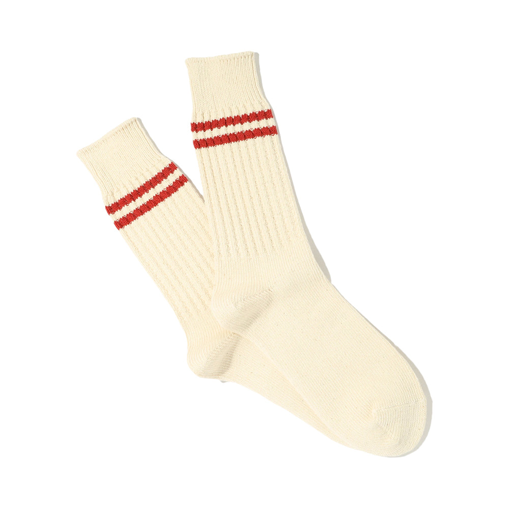 Oc 2 Stripes Pique Knit Socks