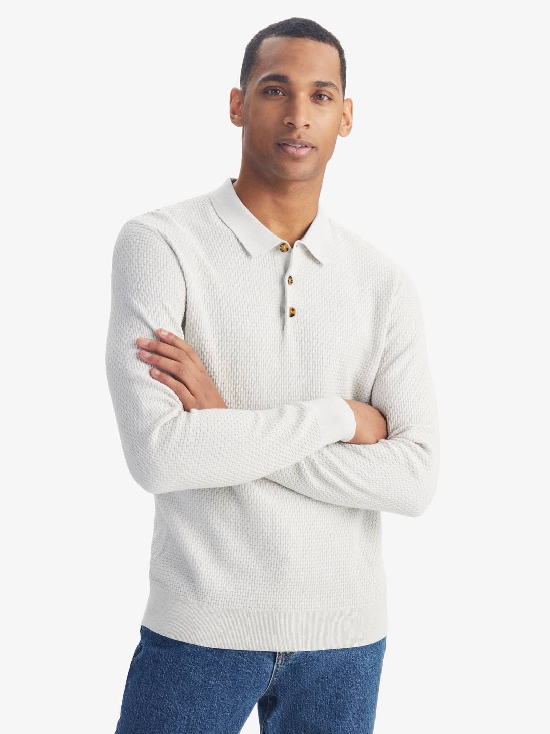 Cashmere Blend Polo Shirt