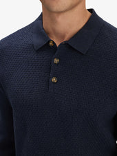 Cashmere Blend Polo Shirt