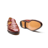 Gurkha Closed Toe Sandal Chestnut Rajputana Collection
