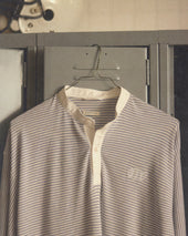 Newton Stripe Polo - Blue