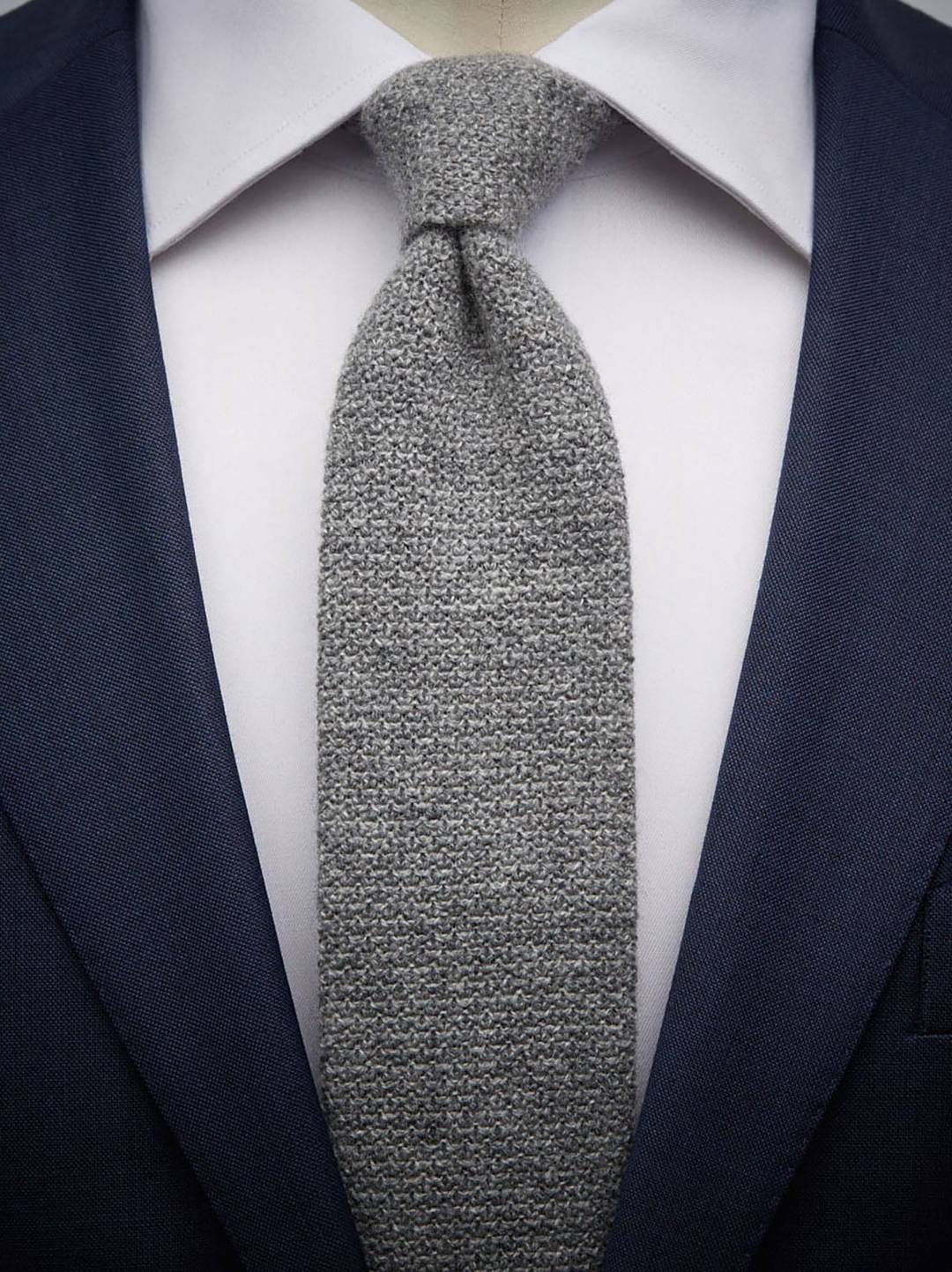 Knitted Cashmere Tie