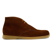 Treen Apron Chukka Boot In Sorrel Suede