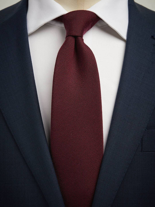Burgundy Cashmere Tie