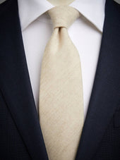 Beige Cashmere Tie