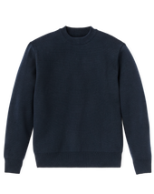 Cotton Crewneck Guide Sweater