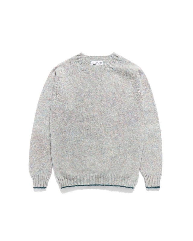 SHAGGY DOG CREWNECK SWEATER / UGIE PEARL