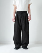 Zushi Trouser - Black Cotton