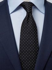 Black Dot Tie
