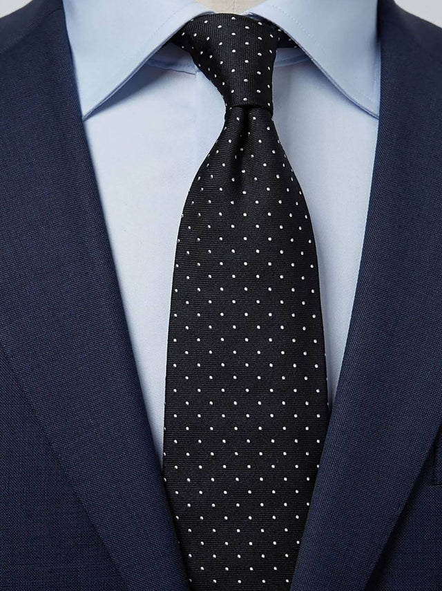 Black Dot Tie