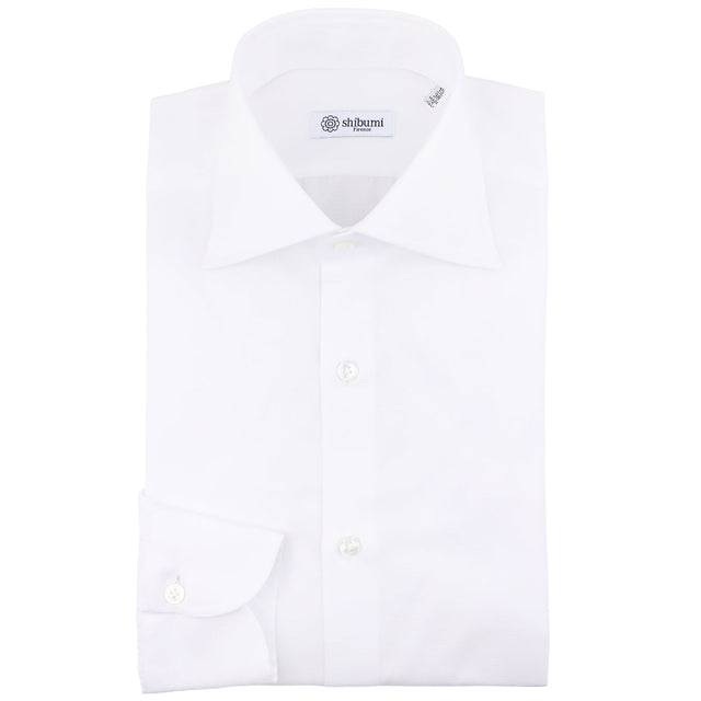 Oxford Semi Spread Shirt - White