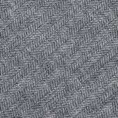 Vintage Herringbone Bespoke Linen / Cotton Tie - Grey