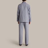 Soft Brushed Cotton Pyjama In Prince Of Wales Check Print In