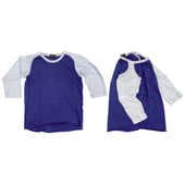 Ball Tee - Blue/White