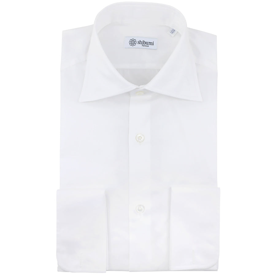 Twill Semi Spread Shirt French Cuffs