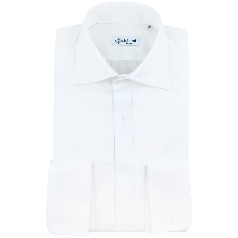 Smoking Tuxedo Shirt Marcella Semi Spread