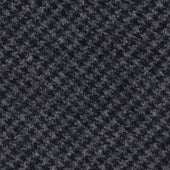 Houndstooth Bespoke Wool Tie - Charcoal