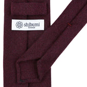 Plain Cashmere Tie Hand Rolled