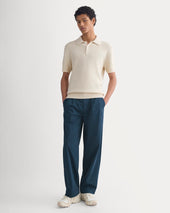 Pull-On Easy Trouser | Midnight Navy
