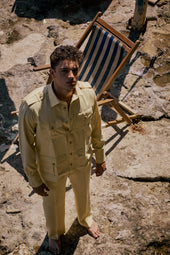 Amedeo Trousers In Flamed Silk