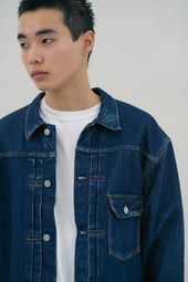 Sale Single Pocket Denim Jacket