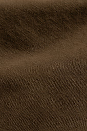 JIAN SINGLE PLEAT PANT - FONDENTE BROWN HANDSPUN COTTON CANVAS