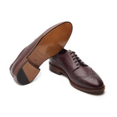 Raife Longwing Blucher Bordeaux Scotch Grain Contemporary Classics