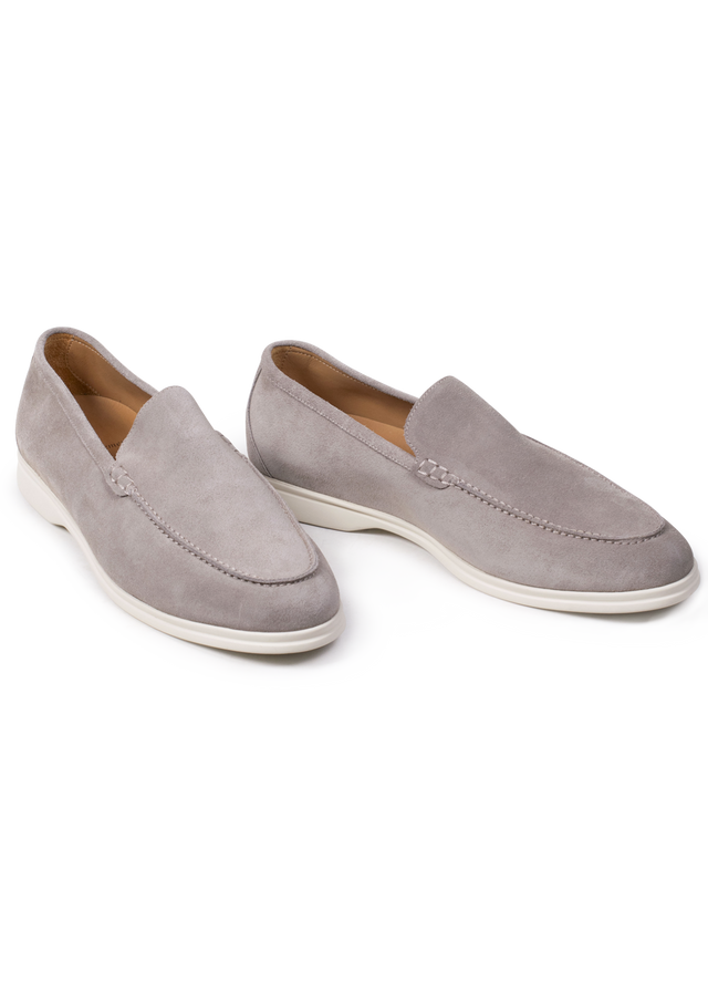 Taupe Kudu Reverse Bemer Walk Loafers