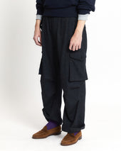 Combat Easy Pants Grey Chalk Stripe