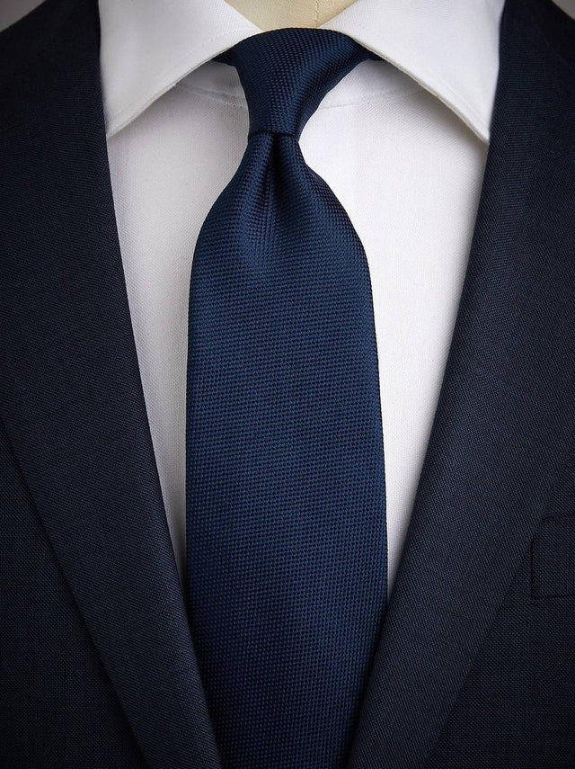 Dark Blue Tie Structure