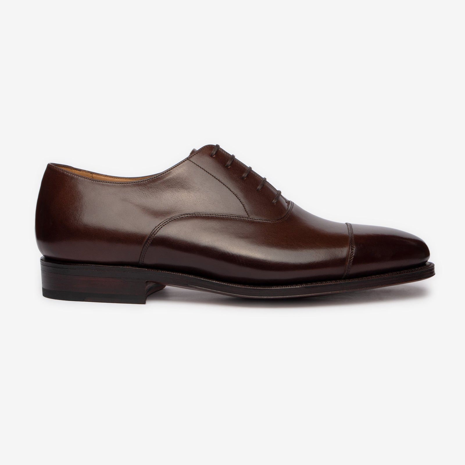 Straight Tip Oxford Bitter Choco Zip Last