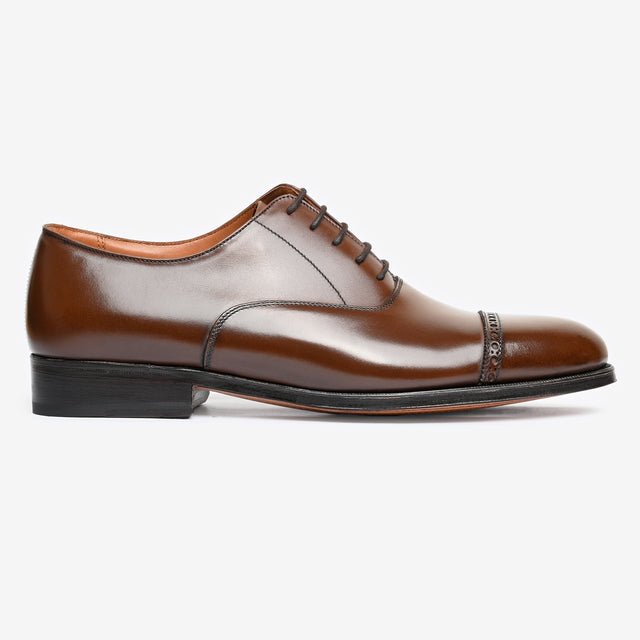 Punch Cap Oxford - Brown - Blake Line